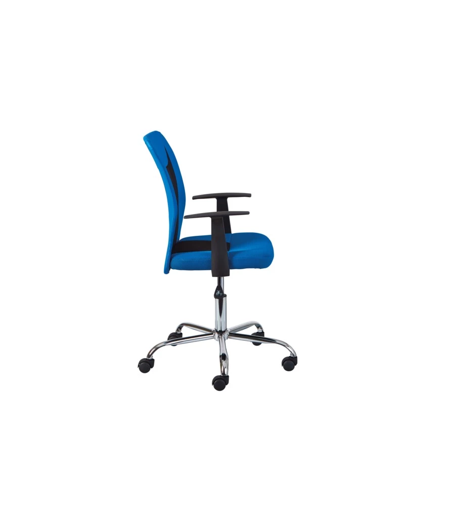 SEDIA DA UFFICIO TRASPIRANTE, 55X54,5X85-95 CM